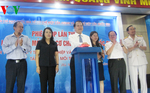 ວາລະປະຊຸມຄັ້ງທີ5ຄະນະຊີ້ນຳແຫ່ງຊາດກ່ຽວກັບກົນໄກປະຕູດຽວອາຊຽນແລະກົນໄກປະຕູດຽວແຫ່ງຊາດ